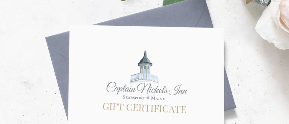 Captain Nickels Inn Gift Certificate 2021